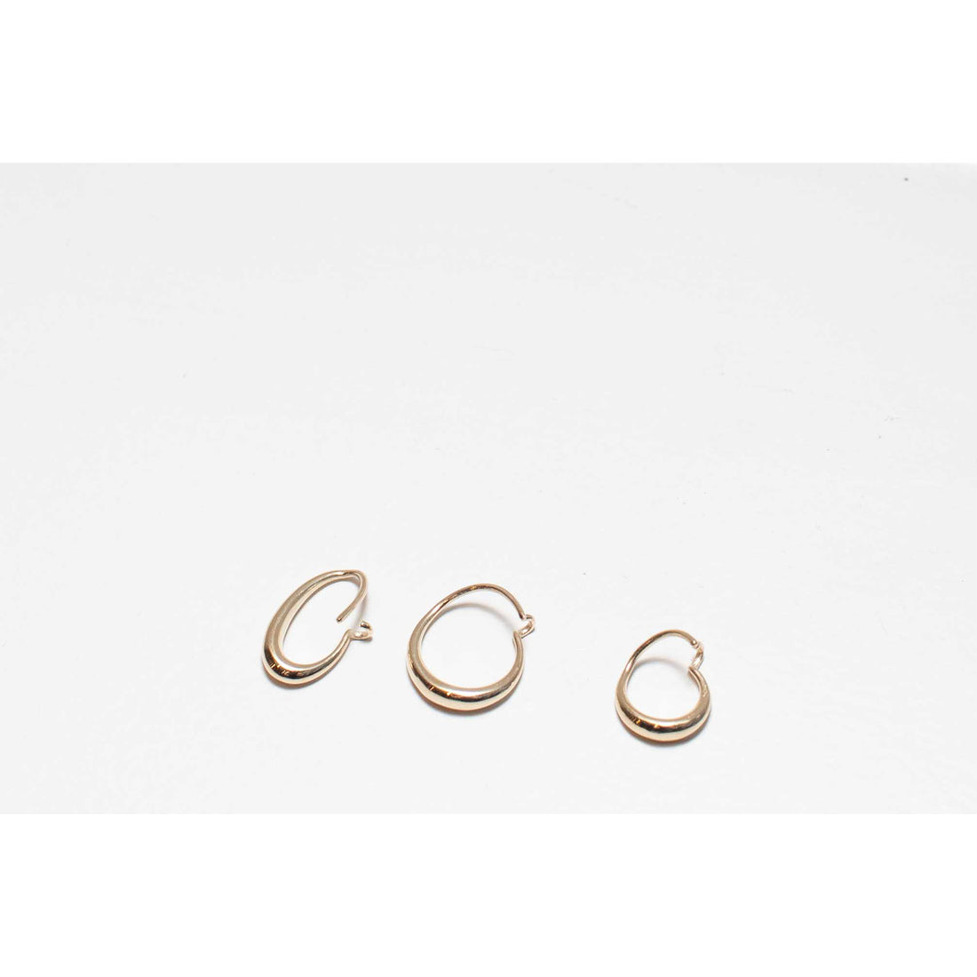 Leigh Miller Small Round Sempre Hoop in 14K Yellow Gold