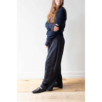 Studio Nicholson Myers Pant in Black Ink