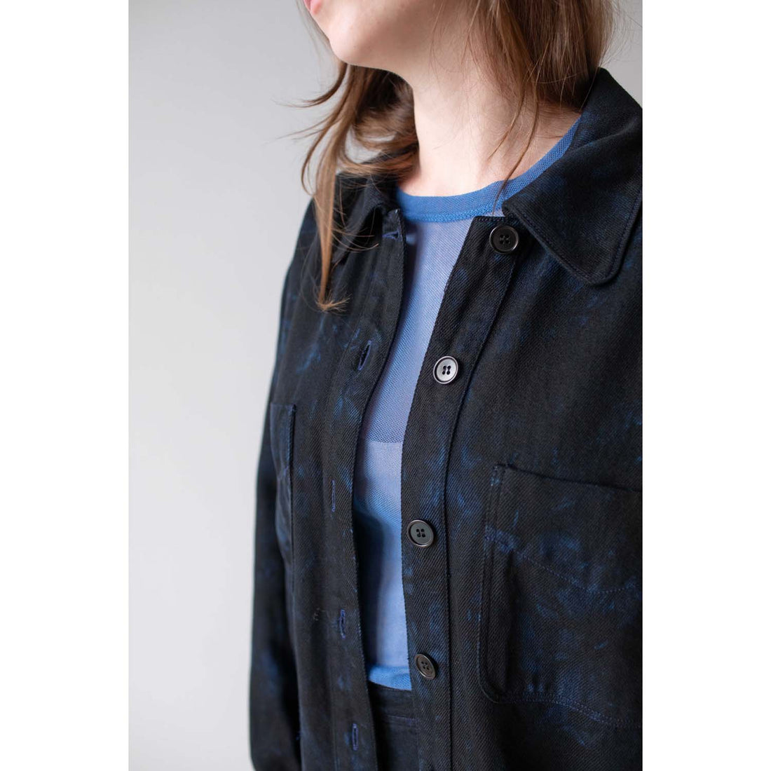 Raquel Allegra Explorer Jacket in Dark Indigo