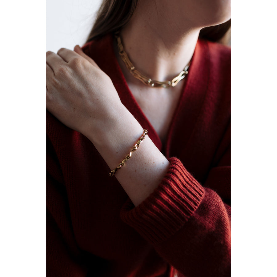 Sapir Bachar Gold Mini Synthesis Bracelet