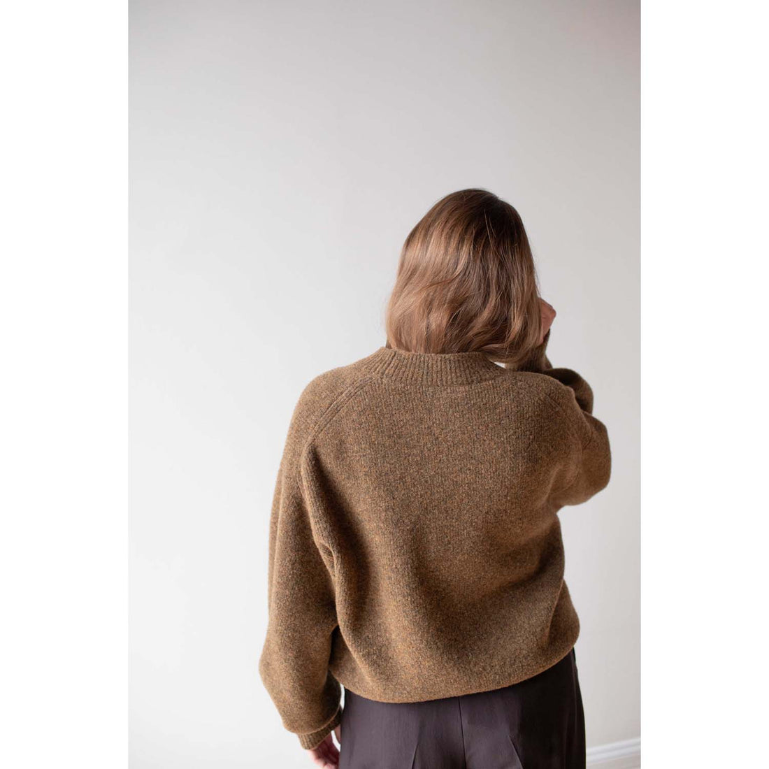 Studio Nicholson Sirio Sweater in Nutmeg