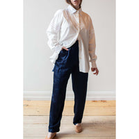 Raquel Allegra Carly Pant in Midnight