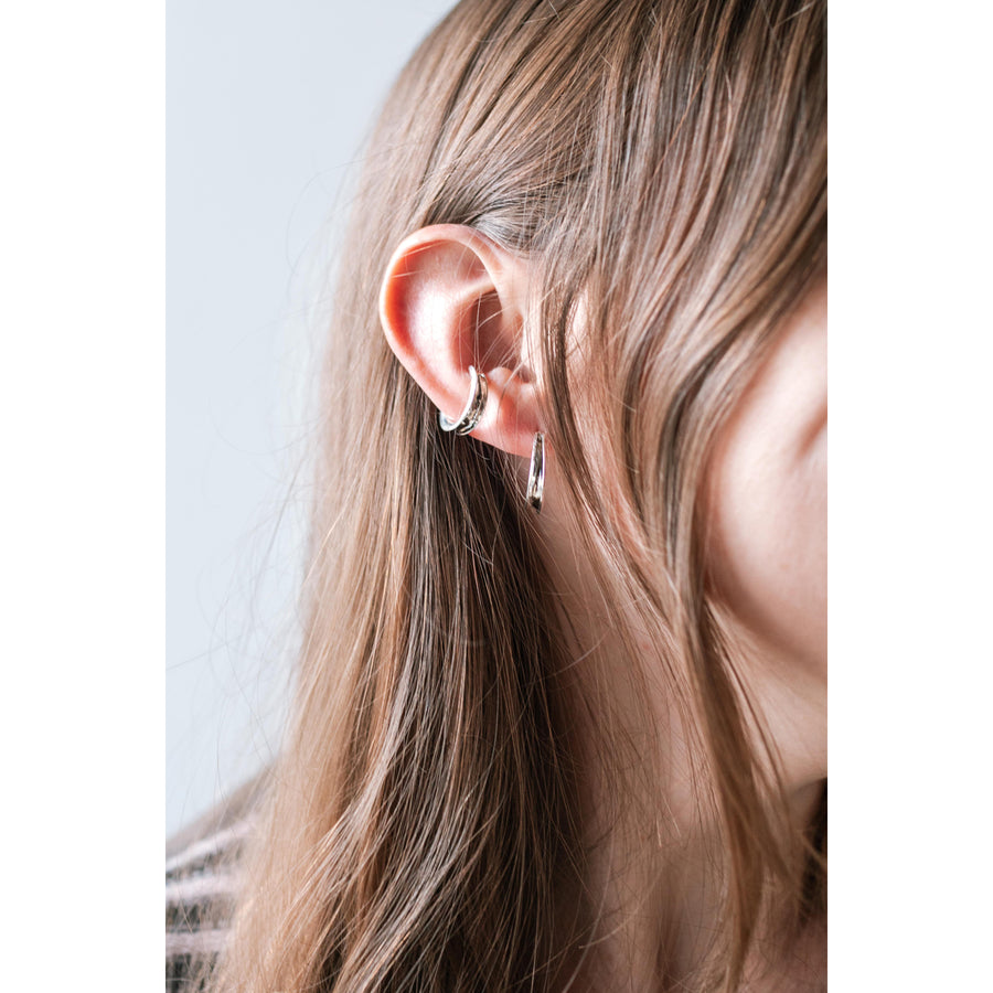 Fay Andrada Taita Ear Cuff in Silver