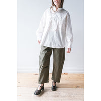 Studio Nicholson Toba Pants in Army Green