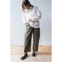 Studio Nicholson Toba Pants in Army Green