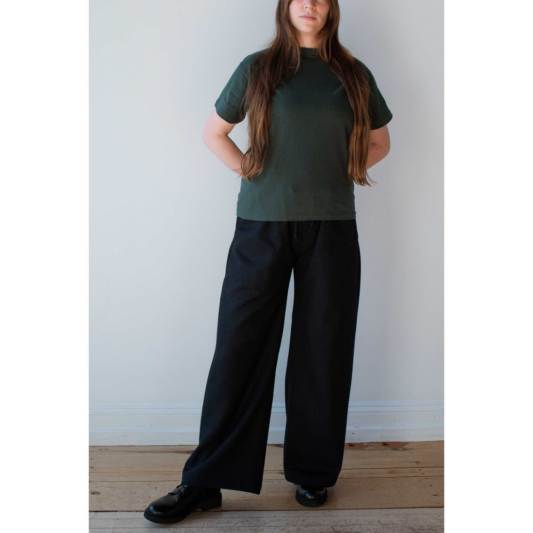 Grei Easy Pant in Black