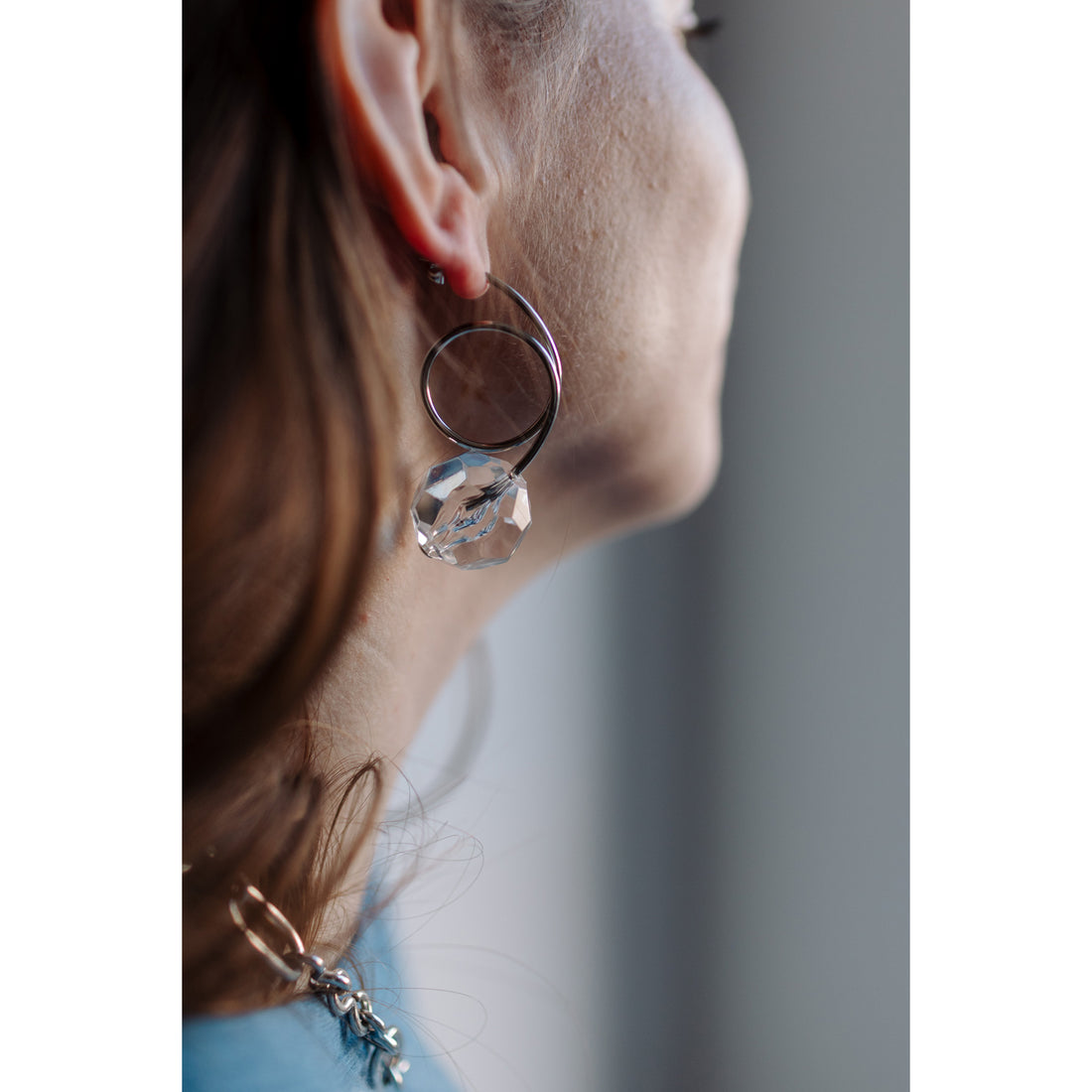 Rachel Comey Ramona Earring in Clear