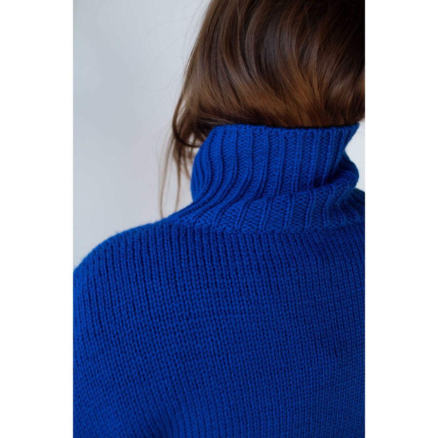 Shaina Mote Rhys Sweater in Cobalt