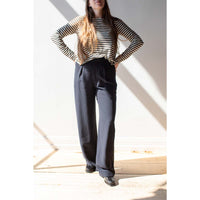 Apiece Apart Cara Wide Leg Pant in Midnight