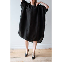 Henrik Vibskov Renew Silk Dress in Black