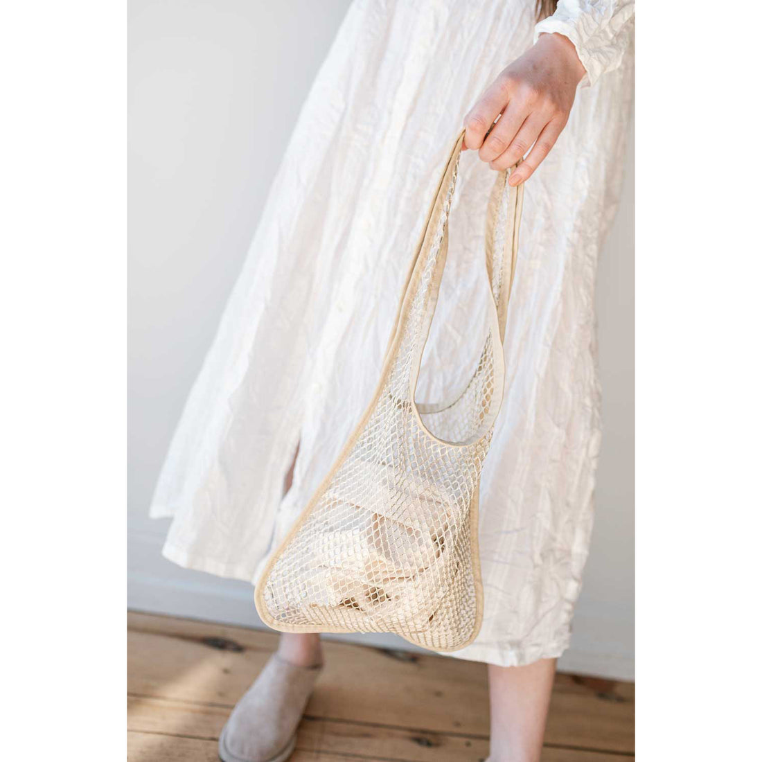 Are Studio Field Net Bag in Almond