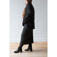 Lauren Manoogian Line Quilt Skirt in Ink