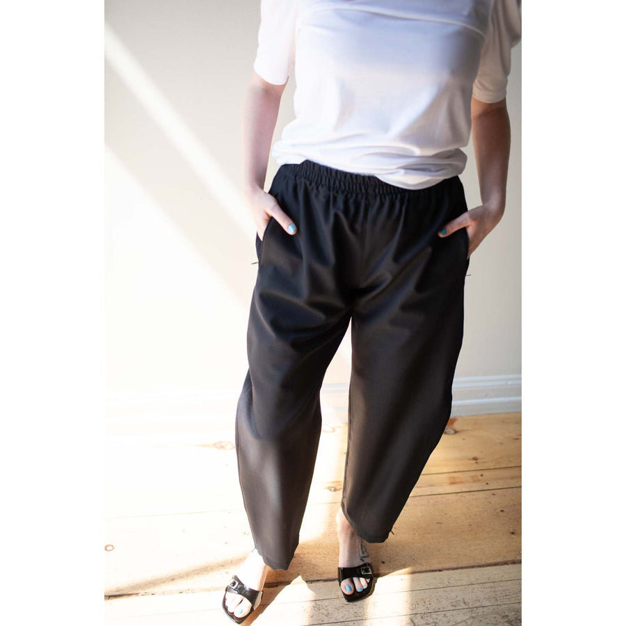 Studio Nicholson Toba Pant in Darkest Navy