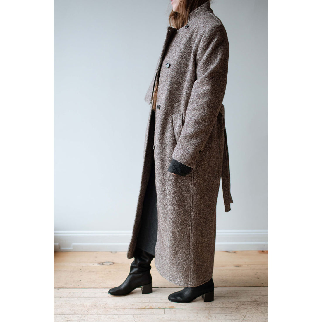 Henrik Vibskov Evening Coat in Taupe