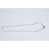 Beatrice Valenzuela Pearl Brujeria Necklace in Red Silk