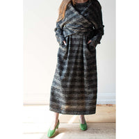 Henrik Vibskov Hazi Dress in Black White Checks