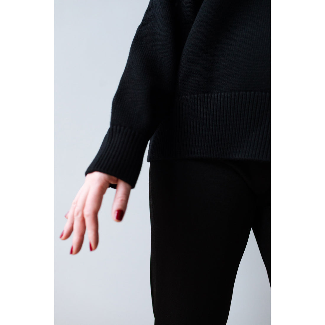 Studio Nicholson Nohwe Sweater in Dark Navy