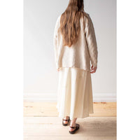 Apiece Apart Ami Slip Skirt in Cream