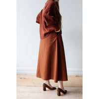 Sayaka Davis Flared Skirt in Cinnamon