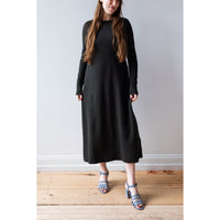 Lauren Manoogian Base Maxi Dress in Charcoal Melange