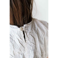 Pas de Calais C/L Stripe Pullover Shirt in Natural