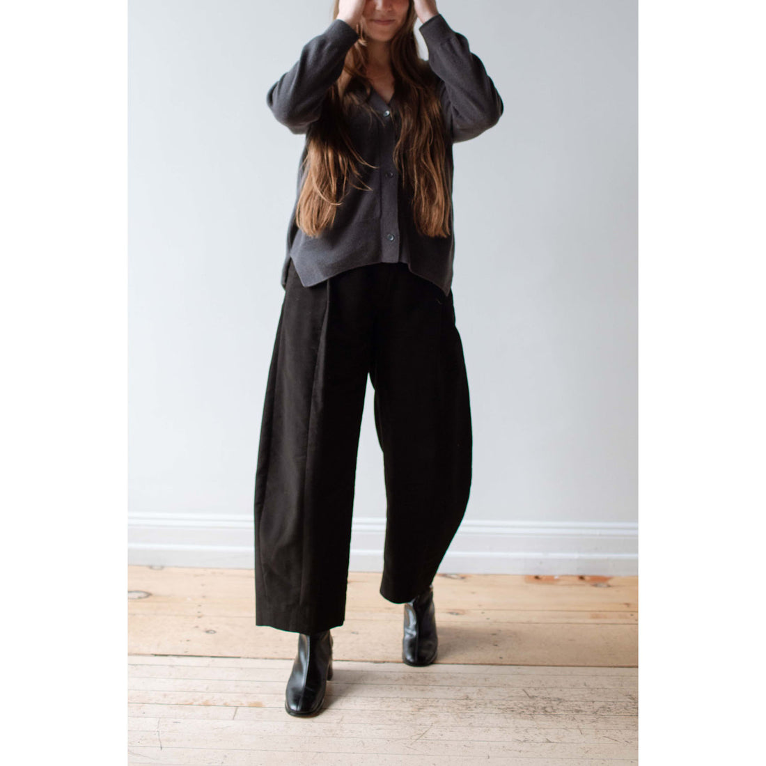 Sayaka Davis Cacao Trousers in Black