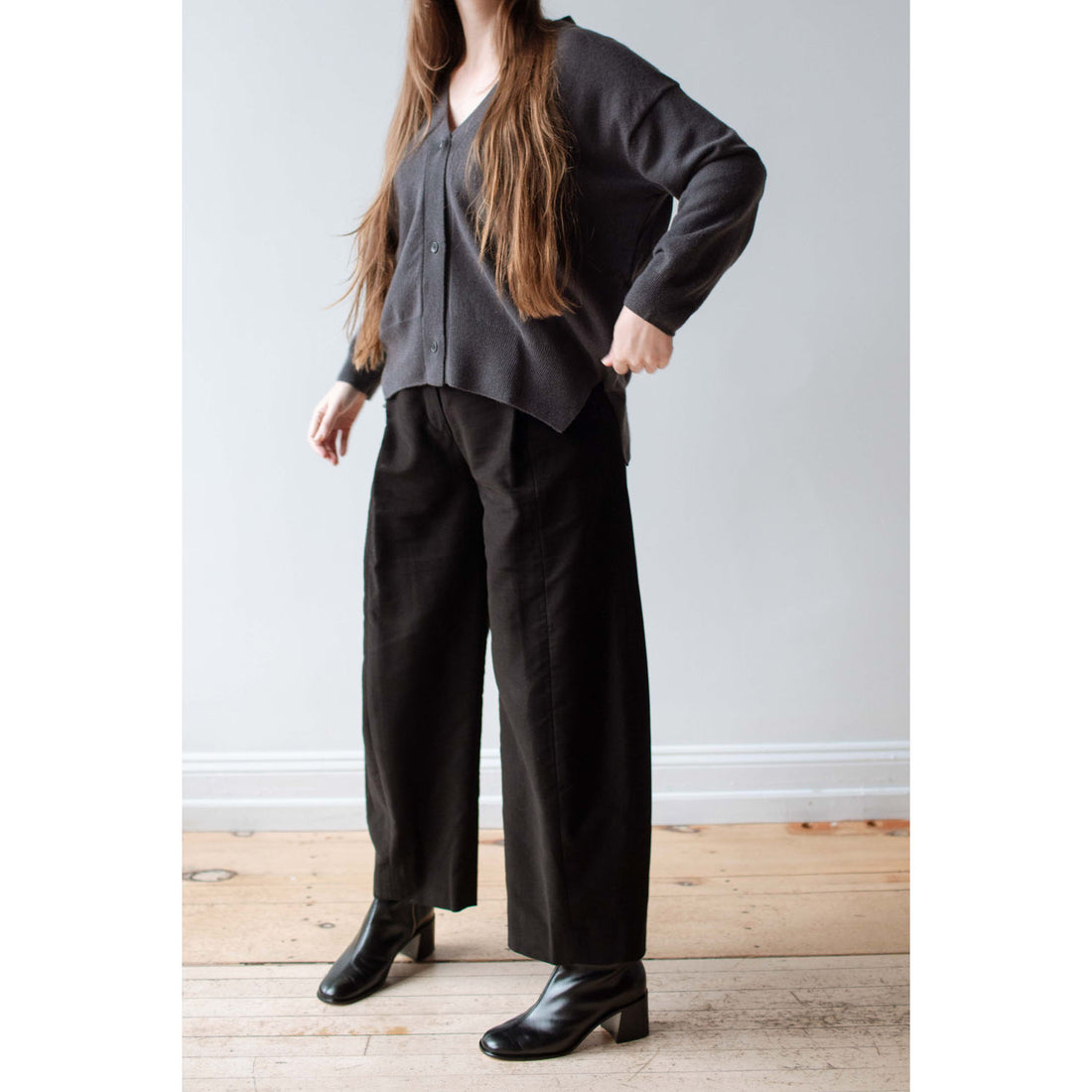 Sayaka Davis Cacao Trousers in Black