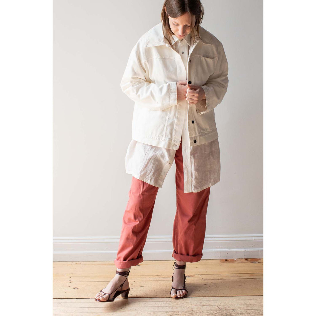 Jesse Kamm Trousers in Dogwood