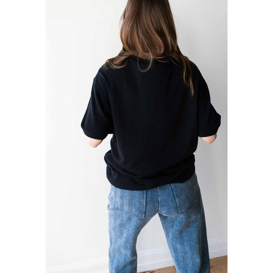 Raquel Allegra Maison Pant in Indigo Wash