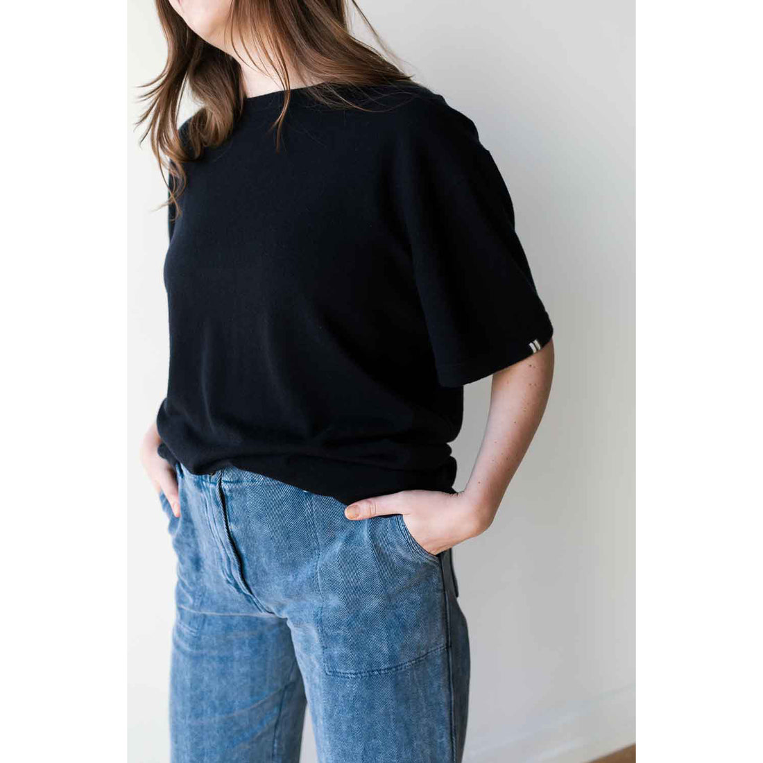 Raquel Allegra Maison Pant in Indigo Wash