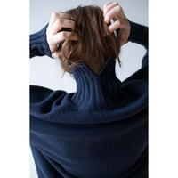 Sayaka Davis Highcollar Sweater in Indigo