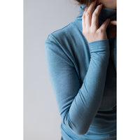 Grei Base Layer Turtleneck in Light Blue