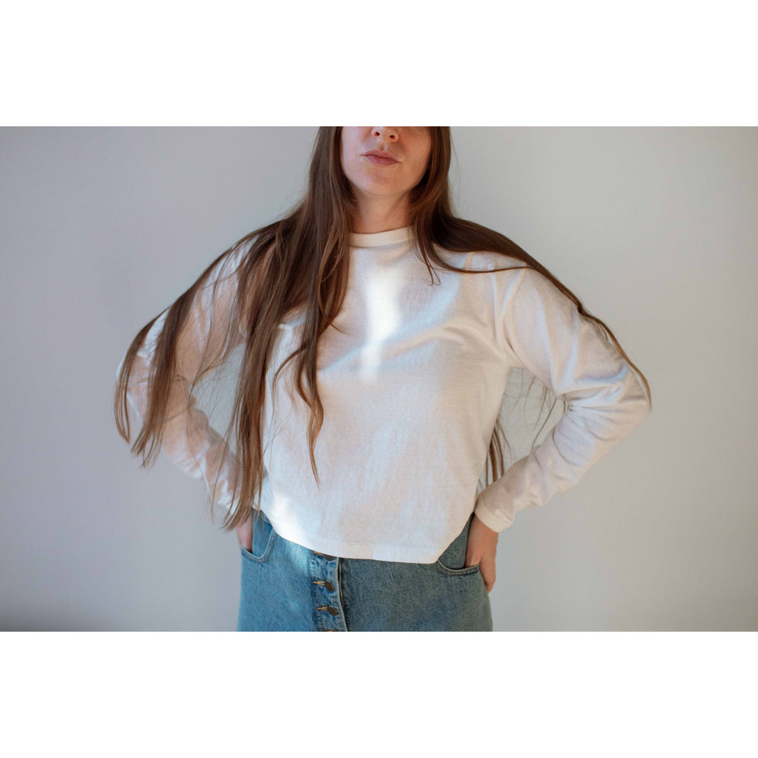 Sunray Sportswear Hi'aka Long Sleeve in Off White