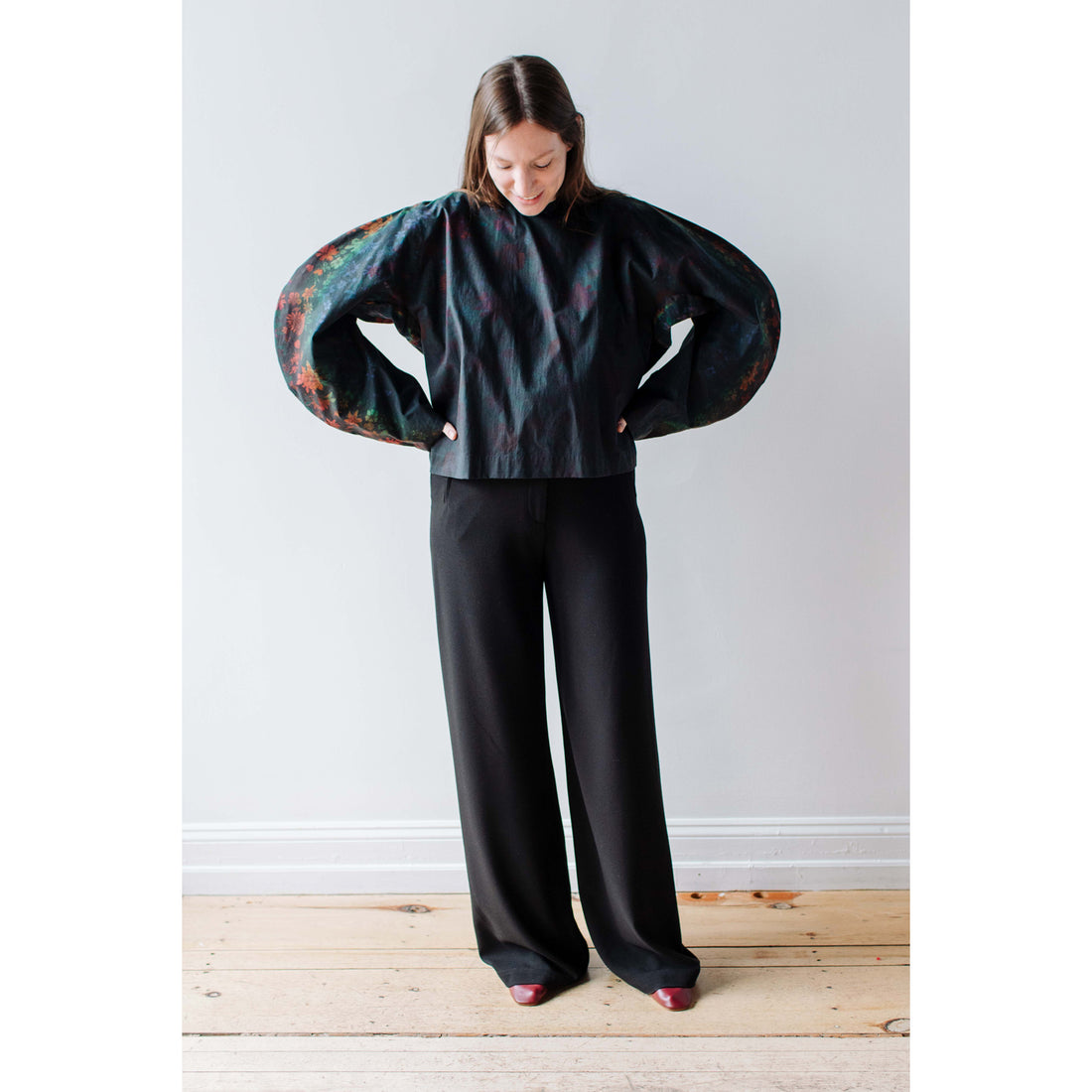 Rodebjer Sini Wide Pant in Black