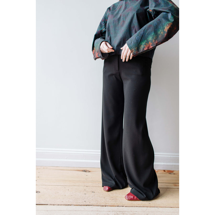 Rodebjer Sini Wide Pant in Black