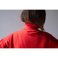 Nicholson & Nicholson Polly Knit Turtleneck in Red