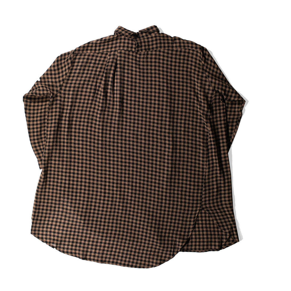 Henrik Vibskov Flip Shirt in Beige Black Checks