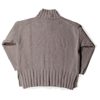 Evam Eva Renew-Wool Turtleneck in Mocha