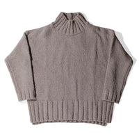 Evam Eva Renew-Wool Turtleneck in Mocha