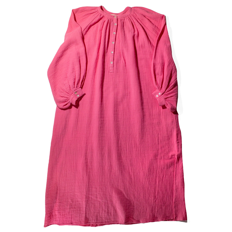 Anaak Emilie Longsleeve Caftan in Pink