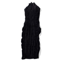 Anaak Mauny Pleated Sleeveless Top in Onyx