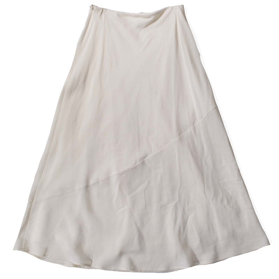 Apiece Apart Ami Slip Skirt in Cream