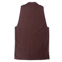 Apiece Apart Juhana Mock Neck Tank in Chocolate