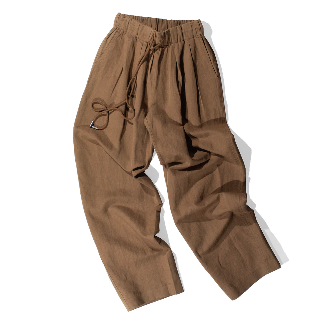 Apiece Apart Manu Drawstring Pant in Toffee