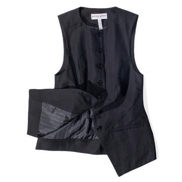 Apiece Apart Marca Tunic Vest in Black