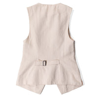 Apiece Apart Marca Tunic Vest in Ecru