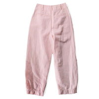 Apiece Apart Petite Bari Cropped Trouser in Rosa