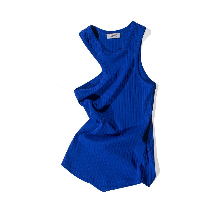 Nomia Asymmetric Tank in Cobalt