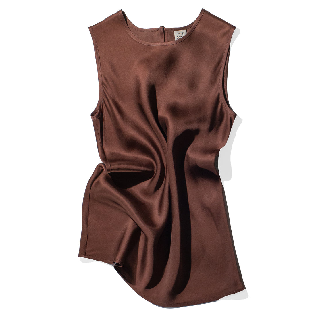 Baserange Dydine Top in Dark Brown