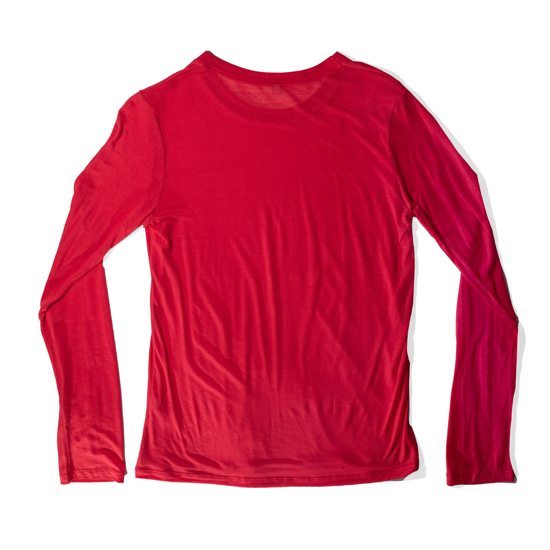 Baserange Long Sleeve Tee in Dio Red